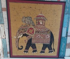 Vintage elephant embroider