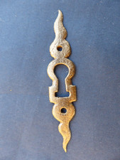 Entrée serrure flamme fer