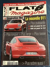 FLAT 6 MAGAZINE Porsche 247 Septembre 2011 997 Carrera 3.2 Speedster 987 Spyder