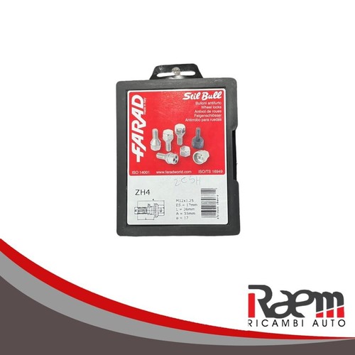 Set boulons anti vol adapté - 4,