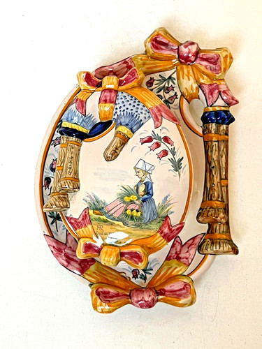 Bonbonnière faience - en,