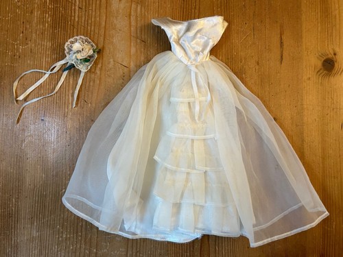 Tenue barbie robe mariee - robe,