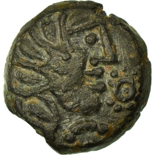 Monnaie sénons bronze ttb - sénons,, bronze,