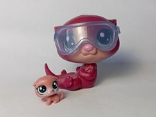 LPS LITTLEST PETSHOP PET SHOP HASBRO - Loutre / otter  Trixie Otterbrook 138 139