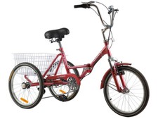 20" 7Speed Red Folding