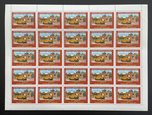 Madagascar 1977 616 planche - 1977, yt