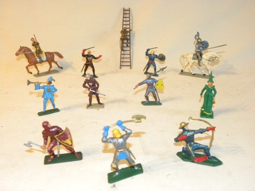 Ensemble ancienne figurine - ensemble,