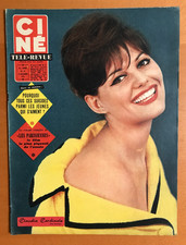 ►CINE REVUE 50/1961-CLAUDIA CARDINALE- VINCE TAYLOR- RIKA ZARAI- BRIGITTE BARDOT