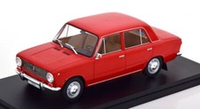 WHITEBOX - Voiture de 1970 couleur rouge – LADA 1200 - 1/24 - WBXWB124170