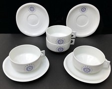 4 Tasses 4 Soucoupes Thé