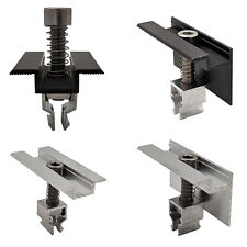 Borne Centrale Bornier Terminal 30 - 35 MM pour Aluminium Profil Solaire PV Rail