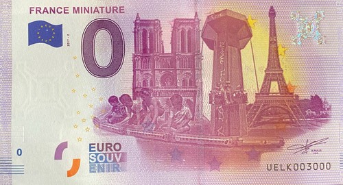 Billet euro france - 0,
