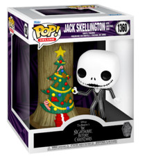 Nightmare Before Christmas Jack Skellington Avec / Noël Porte 9.5cm Pop Figurine