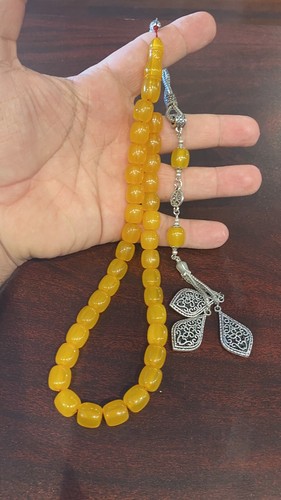 Amber misbaha tasbih - amber, prayer