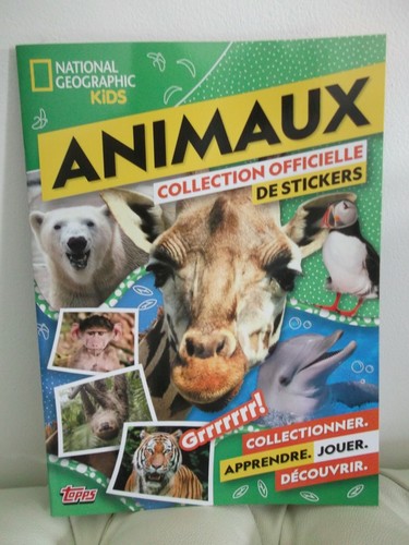 Album topps animaux collection - album,