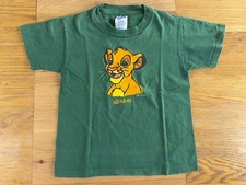VTG 90s  Disney T-shirt Femme XXXS Simba USA The Lion King Baby Doll
