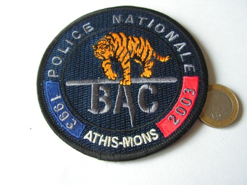 Police insigne patch bac - ,