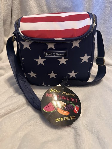 Betsey johnson american flag - american,