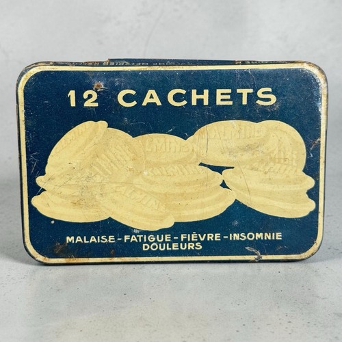 Ancienne boîte publicitaire