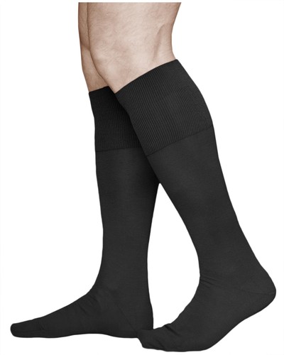 Chaussette fine habillée 100%