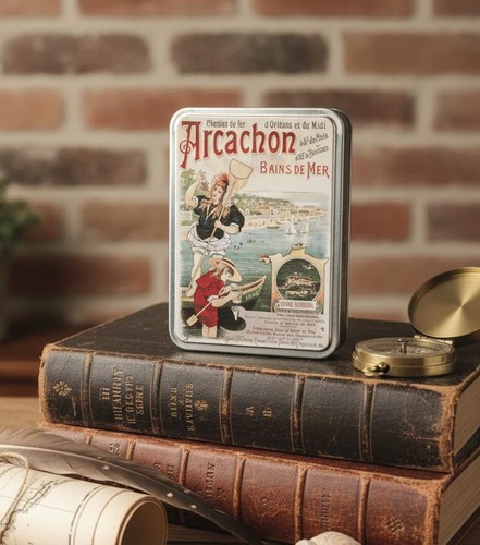 Boîte métal vintage - boîte,