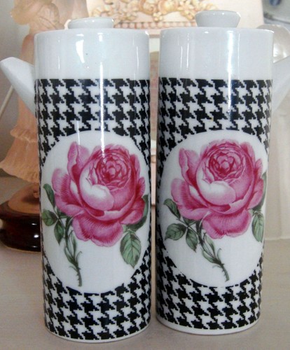 Huilier vinaigrier porcelaine - ,