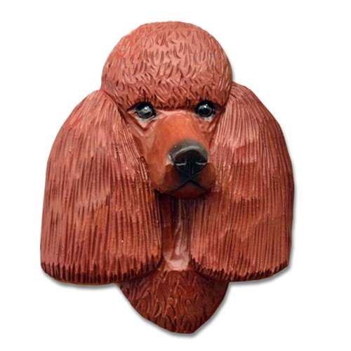 Figurine plaque tête - plaque, de