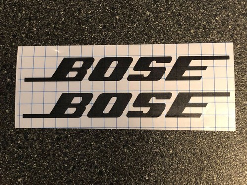 Bose logo vinyl - 2x,