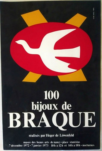 Braque georges affiche - braque,
