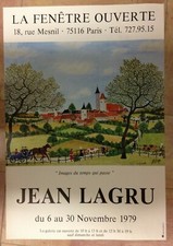 JEAN LAGRU 1979 AFFICHE