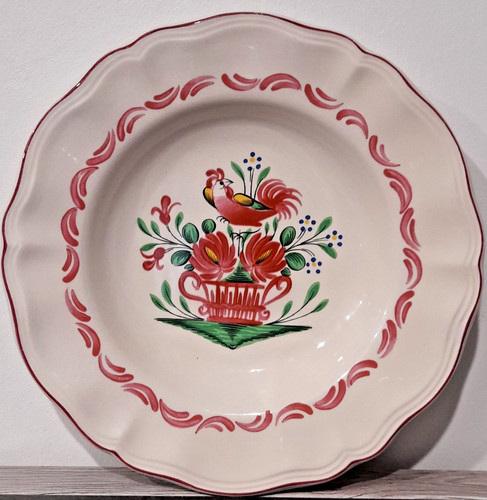 Assiette creuse coq - , saint