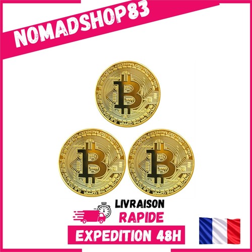 Pièces bitcoin coin or - pièces,