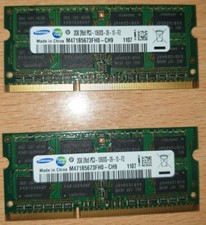 2x2 Go Samsung m471b5673fh0-ch9 1333 MHz 4 Go ddr3 RAM SO-DIMM APPLE