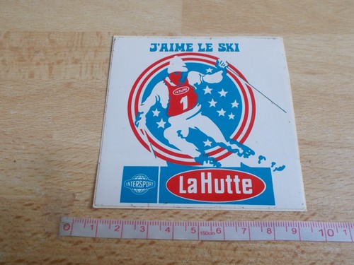 Autocollant vintage intersport - autocollant,
