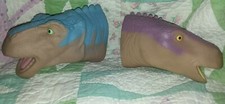 Lot Of 2 Disney Dinosaurs McDonalds Rubber Hand Puppets 