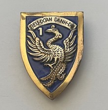 Indochine. 1° TDDD. Groupe Autonome Escadrons Honneurs. En argent (Argt)