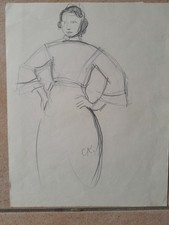 dessin ancien portrait