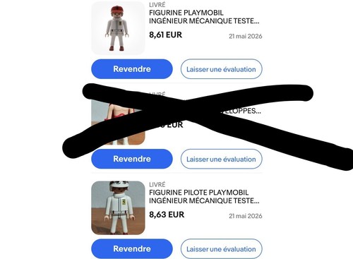 Figurine playmobil ingénieur - figurine,