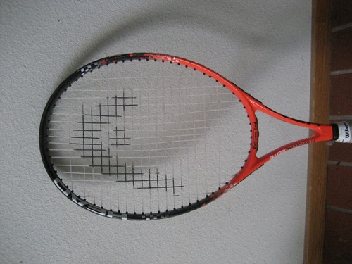 Tennis racket titanium head - tennis,
