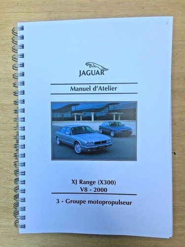 Manuel atelier jaguar v8 - manuel,