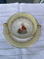 TASSE DEJEUNER D'ENFANT A OREILLES PORCELAINE DE LIMOGES