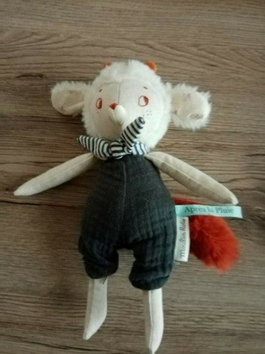 Doudou poupée mouton nuage - poupée,