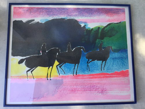 Paul guiramand lithographie - paul,