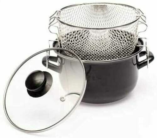 Friteuse noire email - cm,