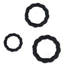 Lot de 3 anneaux de gland et