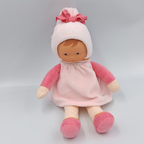 Doudou poupée lutin rose - lutin,