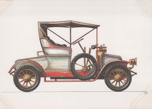 Carte postale renault - postale,