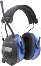 Protection auditive avec Bluetooth et radio FM/AM, batterie au lithium rechargea