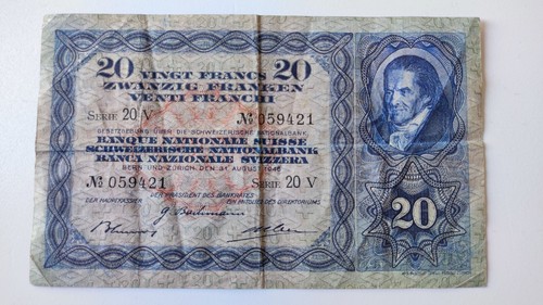 Suisse billet 20 - billet,