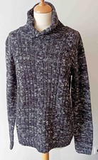 Pull chaud noir & blanc –